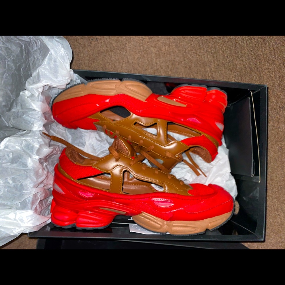X Raf Simons RS Ozweego Replicant Red / Brown